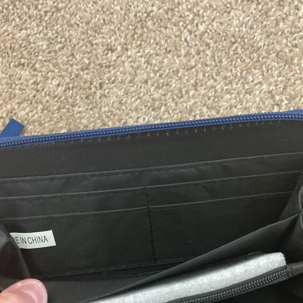 Floral Navy Women's Wallet - Picture 3 of 6